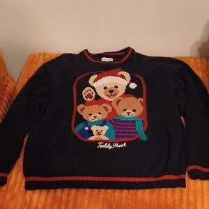 Teddy Fresh Black Sweater